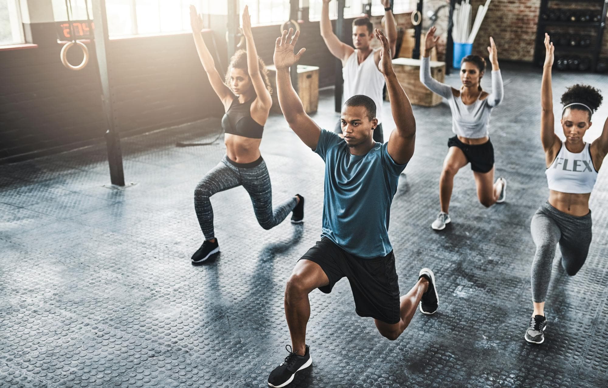Tulsa Fitness Club workout space