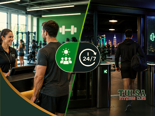 Gyms Open on Sundays in Tulsa: Staffed Hours vs 24/7 Access
