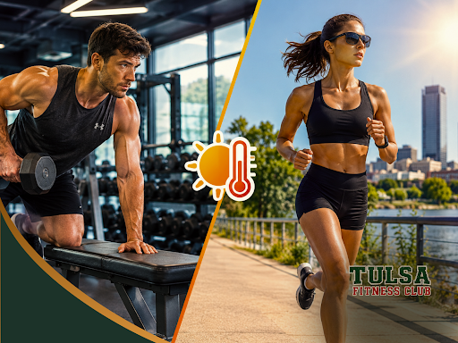 Working Out in Tulsa Summer Heat: Indoor vs Outdoor Training
